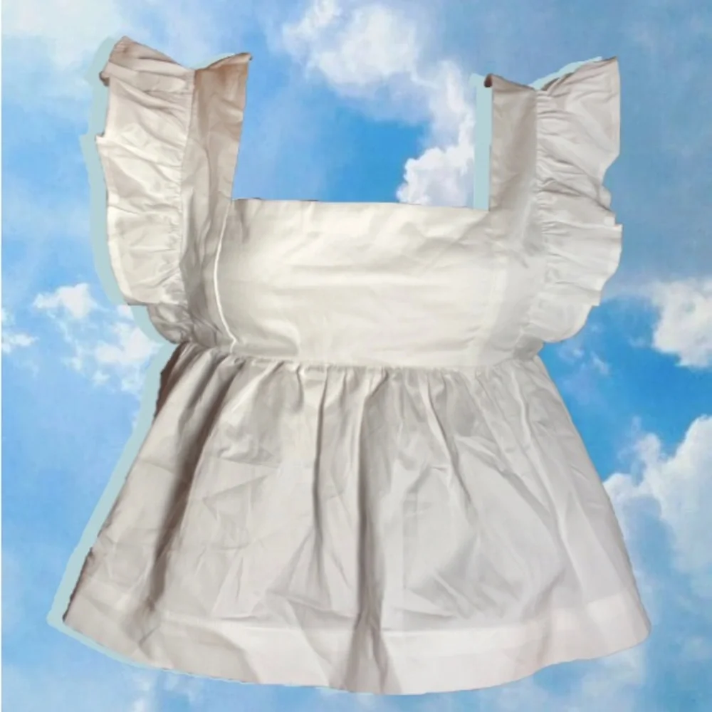 Victoria Ruffle Open Back Top - Picture 1 of 4